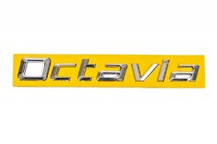 Напис Octavia (185мм на 20мм) для Skoda Octavia II A5 2010-2013рр.