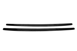 Боковые пороги OmsaLine (черная) для BMW 5 серия G30/31 2017-2024 гг