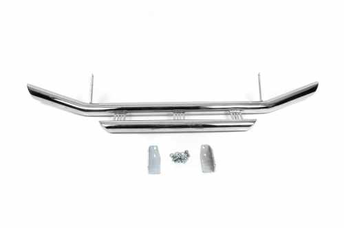 Передня дуга ST014 (нерж.) 60мм на 42мм для Toyota Land Cruiser 200 2007-2015 