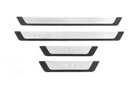 Накладки на пороги Omsa Flexill (4 шт, нерж) для Hyundai IX-35 2010-2015рр.