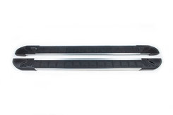 Бокові пороги RedLine V1 (2 шт., Алюміній) для Toyota Corolla Cross