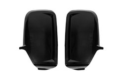 Накладки на зеркала BlackEdition (2 шт., пласт) для Volkswagen Crafter 2006-2017 гг