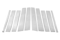 Накладки на дверні стійки (10 шт, нерж) для Mercedes GL сlass X164