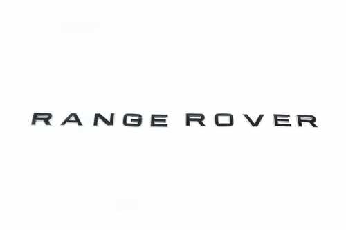 Range Rover Напис чорний глянець (тип-2)