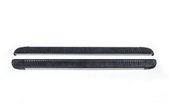 Бокові пороги Maya V1 (2 шт., Алюміній) для Jeep Grand Cherokee WJ 1999-2004рр