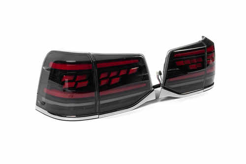 Задні ліхтарі (Sequential Red Plus) для Toyota Land Cruiser 200 2016-2021