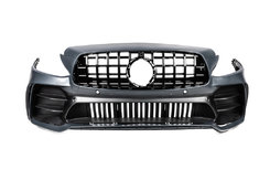 Передній бампер в зборі (C63 AMG 2019) для Mercedes C-сlass W205 2014-2021рр.