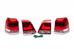 Задние фонари V1 (дизайн ) для Toyota Land Cruiser 200 2007-2015