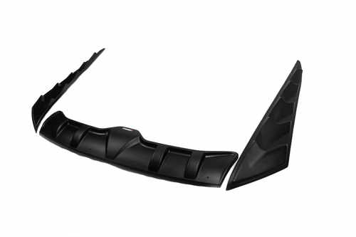 Комплект накладок на капот DRAGON (3 шт) для Volkswagen Amarok