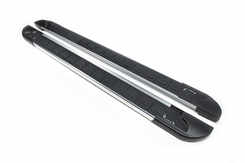 Бічні пороги RedLine V1 (2 шт., Алюміній) для Ford Ranger 2002-2006 рр.