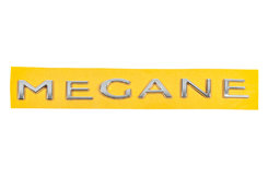 Напис Megane 908897337R (270мм на 25мм) для Renault Megane III 2009-2016 рр.