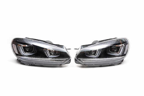 Передні фари (2 шт, LED) для Volkswagen Golf 6