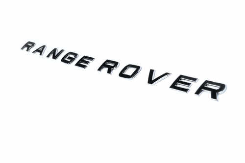 Range Rover Напис чорний глянець (тип-2)