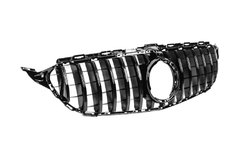 Передня решітка GT Black, з камерою для Mercedes C-сlass W205 2018-2023 рр.