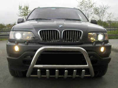 Кенгурятник WT003 (нерж.) 50мм для BMW X5 E-53 1999-2006 