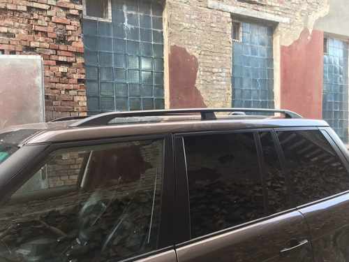 Алюмінієві рейлінги (Чорні) для Range Rover III L322 2002-2012рр.