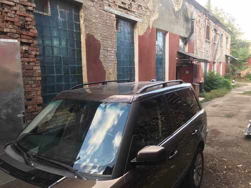 Алюмінієві рейлінги (Чорні) для Range Rover III L322 2002-2012рр.