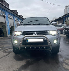 Кенгурятник WT004 (нерж) для Mitsubishi L200 2006-2015