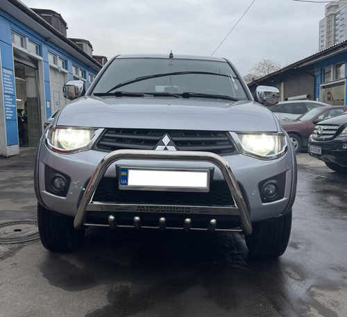Кенгурятник WT004 (нерж) для Mitsubishi L200 2006-2015
