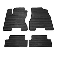 Резиновые коврики (4 шт, Stingray Premium) для Nissan X-trail T31 2007-2014 гг.