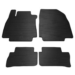 Резиновые коврики (4 шт, Stingray Premium) для Nissan Tiida 2011-2014 гг.