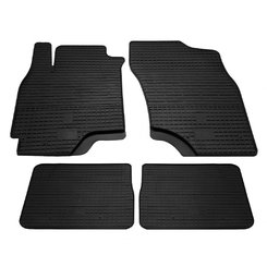 Резиновые коврики (4 шт, Stingray Premium) для Mitsubishi Outlander 2001-2006 гг.