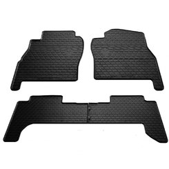 Резиновые коврики (4 шт, Stingray Premium) для Nissan Patrol Y61 1997-2011 гг.