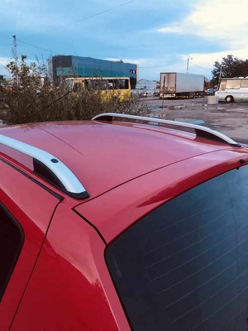 Рейлінги Skyport Grey для Renault Sandero 2007-2013 рр.