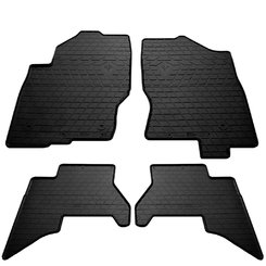 Резиновые коврики (4 шт, Stingray Premium) для Nissan Pathfinder R51 2010-2015