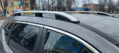 Рейлінги Skyport Grey для Nissan X-trail T32 / Rogue 2014↗ мм.