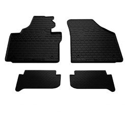 Резиновые коврики (Stingray) 4 шт, Premium - без запаха для Volkswagen Touran 2010-2015 гг.