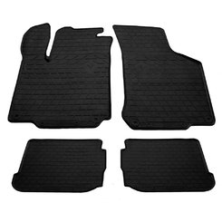 Резиновые коврики (4 шт, Stingray) Premium - без запаха резины для Volkswagen Bora 1998-2004 гг.
