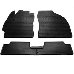 Резиновые коврики (4 шт, Stingray Premium) для Toyota Corolla 2007-2013 гг.