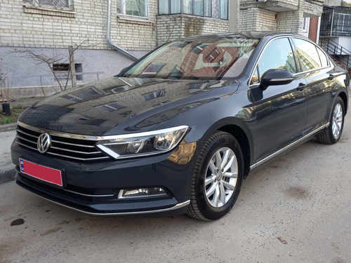 Вії на фари і грати (нерж.) 3 шт. для VW Passat B8 2015-