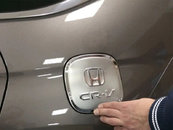 Накладка на бак (ABS) для Honda CRV 2012-2016 рр.
