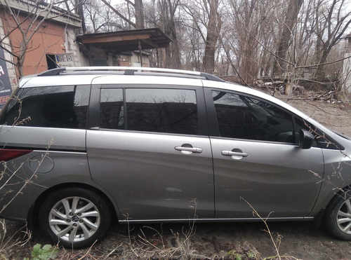 Алюмінієві рейлінги (хром) для Mazda 5