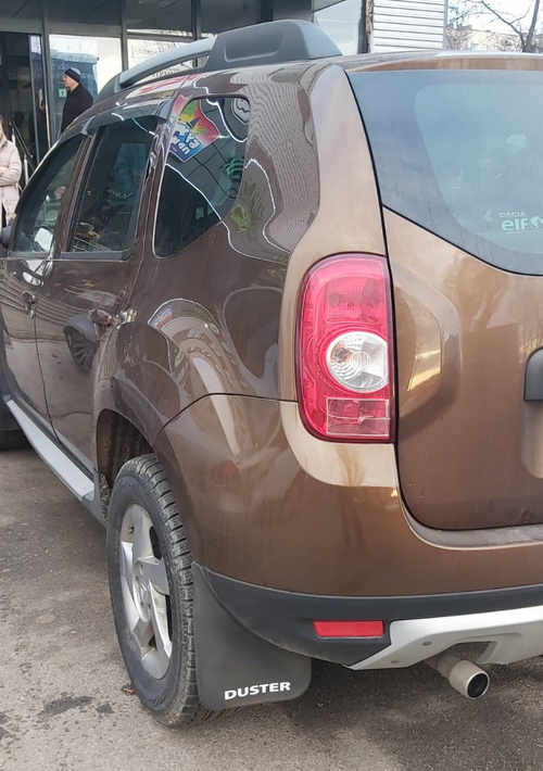 Бризковики задні (2 шт) для Renault Duster 2008-2017 рр.