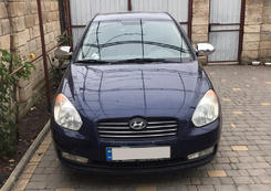Хром накладки для Hyundai Accent 2006-2010 накладки на дзеркала пласт Carmos (Туреччина)