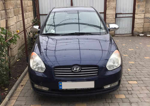 Хром накладки для Hyundai Accent 2006-2010 накладки на дзеркала пласт Carmos (Туреччина)