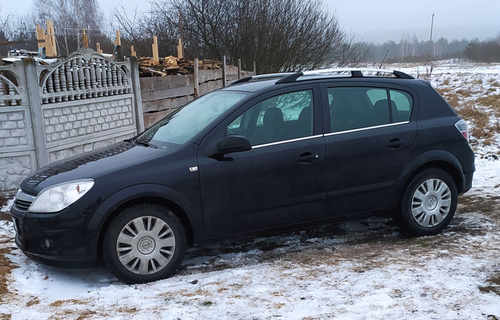 Рейлінги алюмінієві (Хетчбек, хром) для Opel Astra H 2004-2013рр.