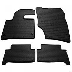 Резиновые коврики (4 шт, Stingray Premium) для Audi Q7 2005-2015 гг.