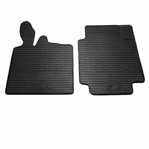 Гумові килимки (2 шт, Stingray Premium) для Smart 2007-2014 рр.