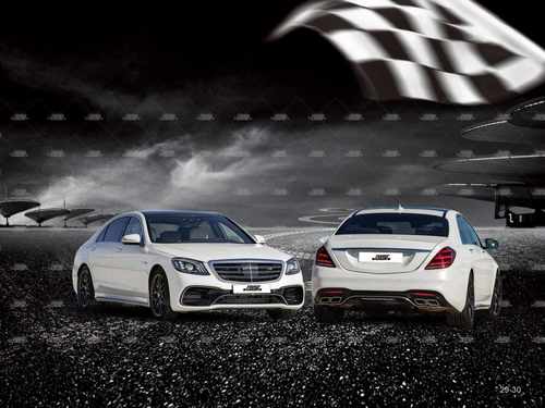 Комплект обважень S63 AMG (2018-restyling) для Mercedes S-сlass W222