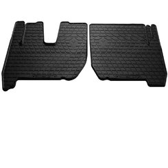 Резиновые коврики AD/AT (2 шт, Stingray Premium) для Iveco Stralis 2007-2012 гг.
