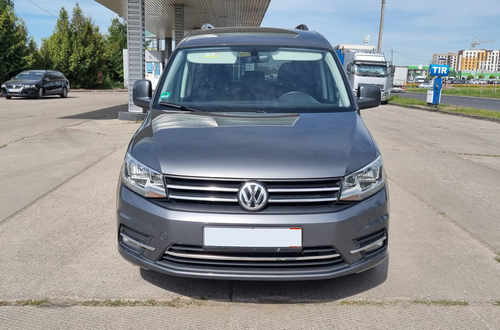 Хром накладки на решітку (2 шт., нерж) для VW Caddy 2015 - Omsa Line (Туреччина)