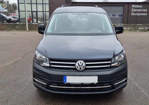 Хром накладки на решітку (2 шт., нерж) для VW Caddy 2015 - Omsa Line (Туреччина)
