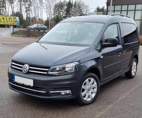 Хром накладки на решітку (2 шт., нерж) для VW Caddy 2015 - Omsa Line (Туреччина)