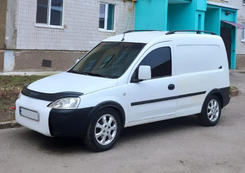 Рейлінги чорні Пластикові ніжки для Opel Combo 2002-2012 рр.