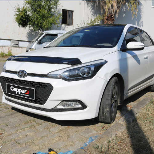 Дефлектор капота (EuroCap) для Hyundai I-20 2014-2020 рр.
