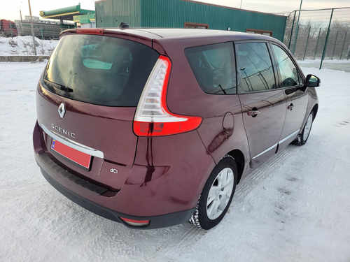 Накладка на задній бампер (ABS) для Renault Scenic 2009-2016